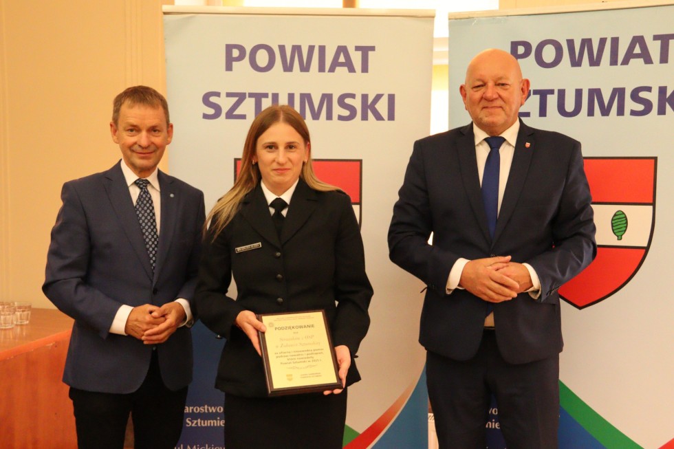 Sesja Rady Powiatu Sztumskiego - podsumowanie skutków ulewnych deszczy i podziękowania dla służb.
