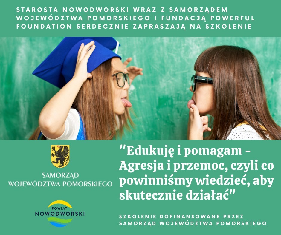 Edukacja i wsparcie w walce z przemocą – szkolenie dla nauczycieli powiatu nowodworskiego.