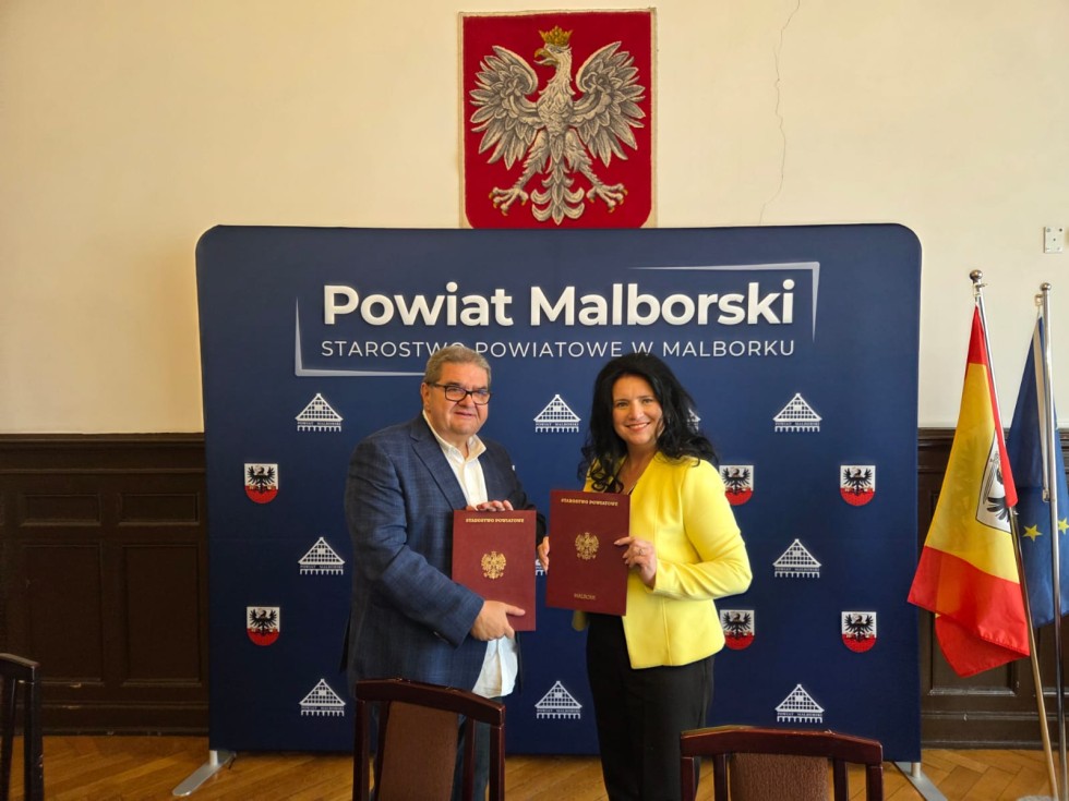 Starostowie nowodworski i malborski podpisali porozumienie w sprawie bezpieczeństwa.