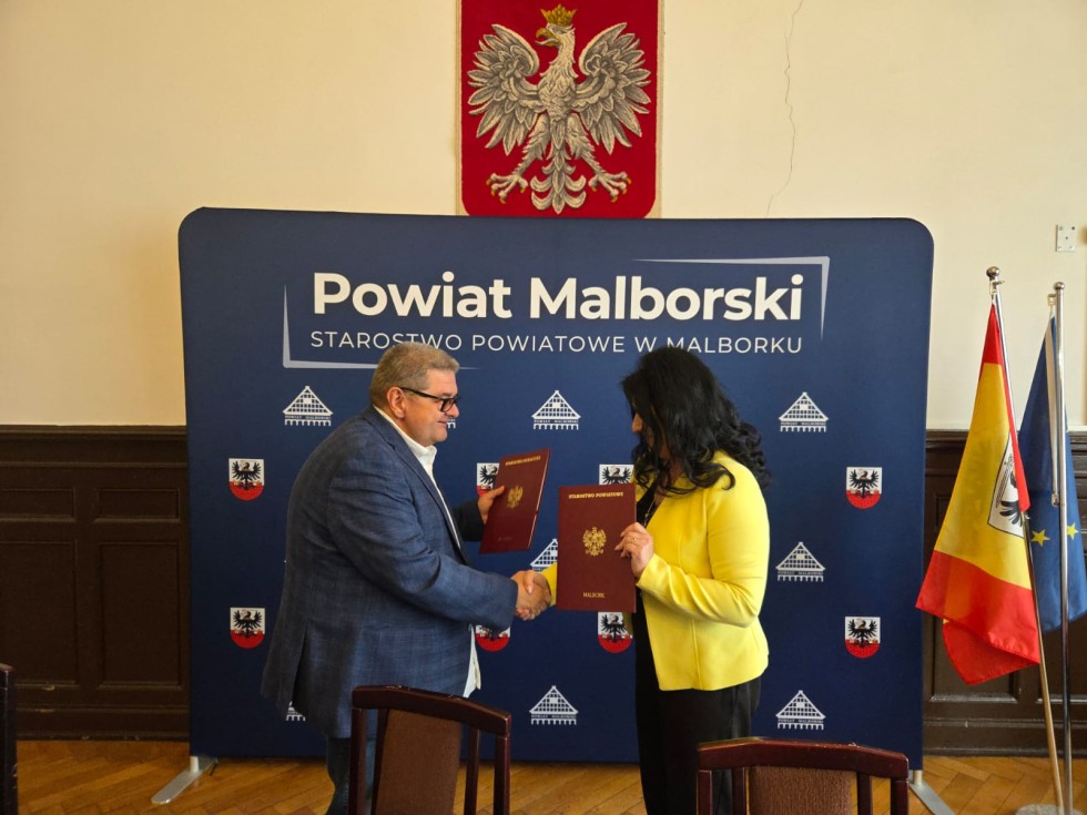 Starostowie nowodworski i malborski podpisali porozumienie w sprawie bezpieczeństwa.