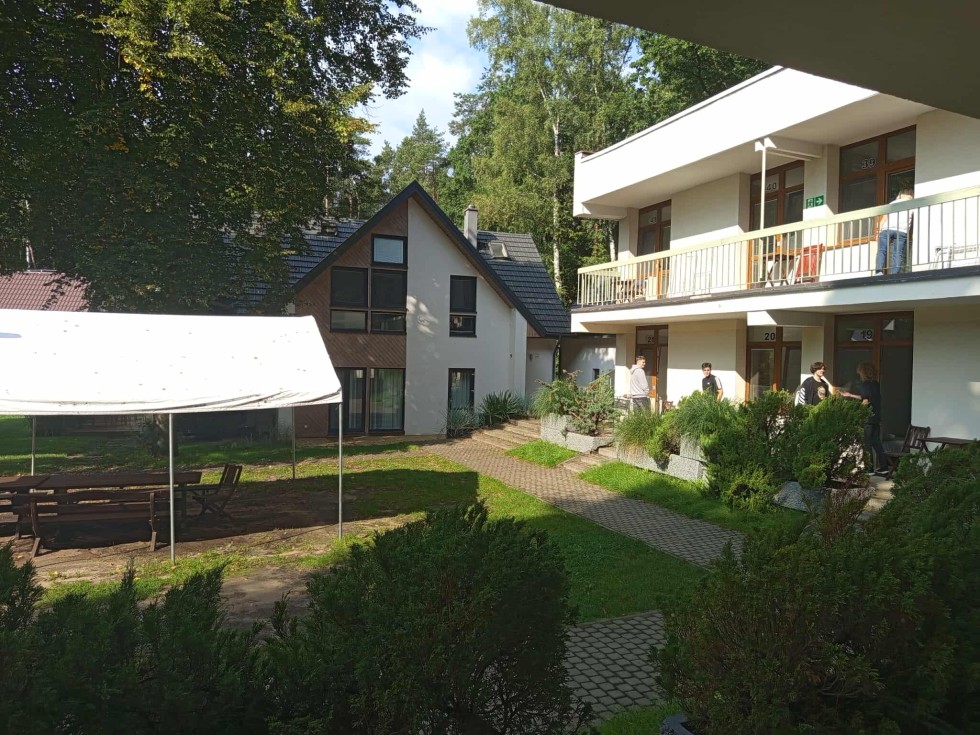 Uczniowie Technikum nr 3 rozpoczęli rok szkolny od wspólnej przygody w Kątach Rybackich.