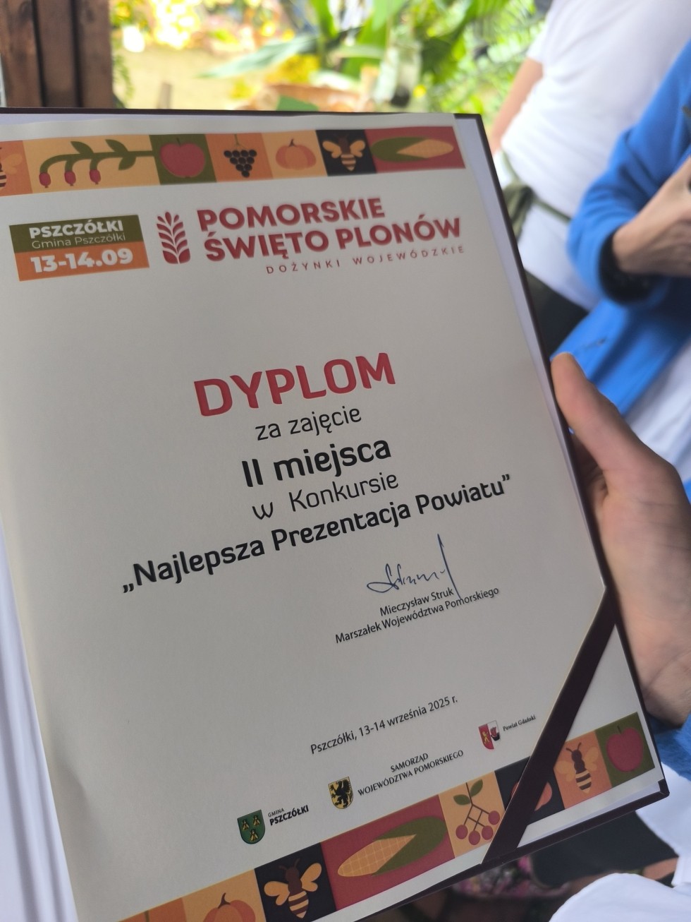 Powiat Sztumski triumfuje na Dożynkach Województwa Pomorskiego i będzie gospodarzem przyszłorocznego święta.