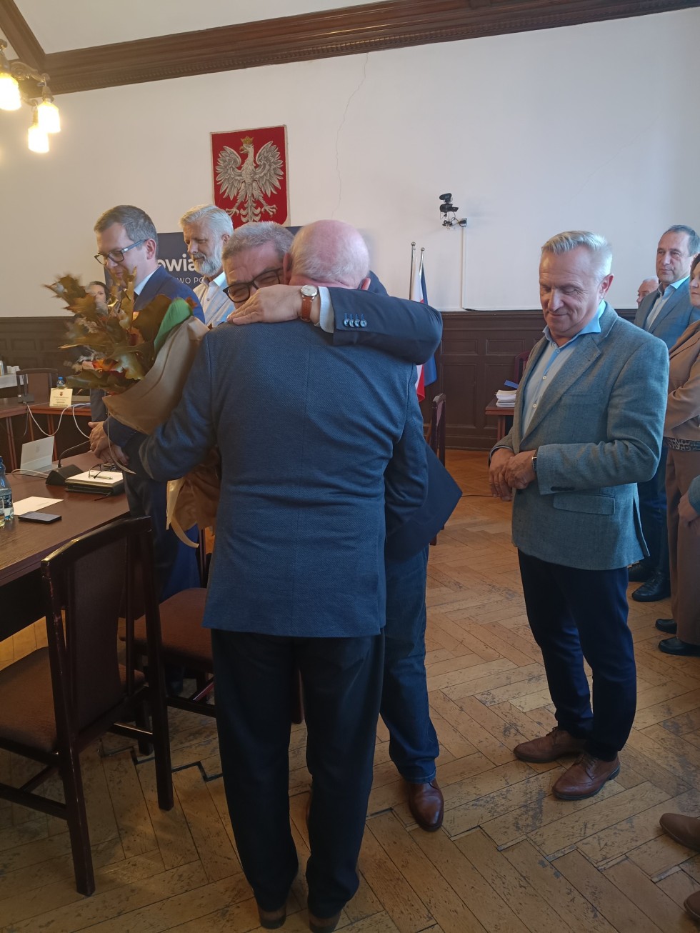 Starosta malborski Piotr Szwedowski nagrodzony Komandorią.
