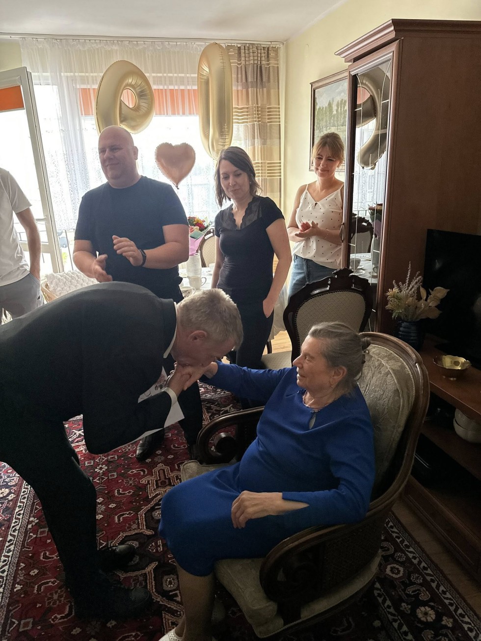 90. urodziny Krystyny Idzikowskiej.