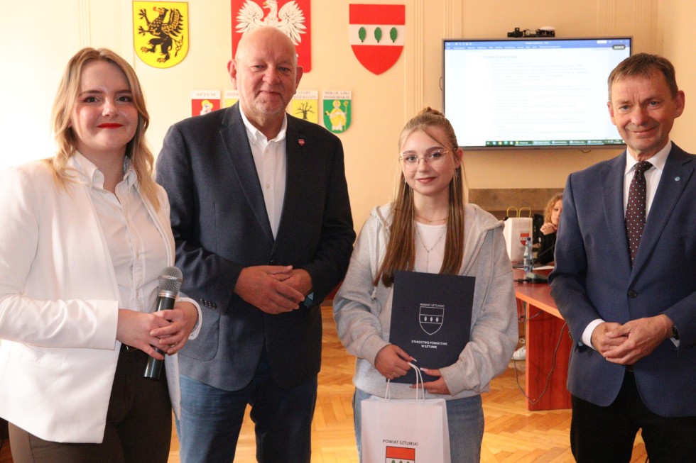 Jakub Wichowski ponownie przewodniczącym Młodzieżowej Rady Powiatu Sztumskiego.