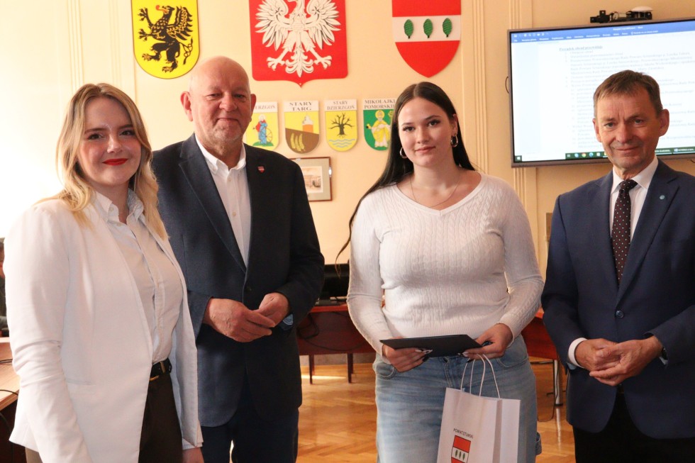 Jakub Wichowski ponownie przewodniczącym Młodzieżowej Rady Powiatu Sztumskiego.