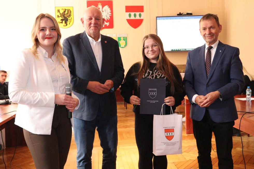 Jakub Wichowski ponownie przewodniczącym Młodzieżowej Rady Powiatu Sztumskiego.