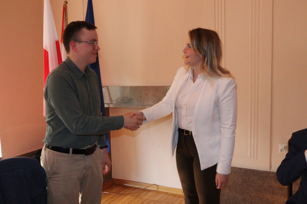 Jakub Wichowski ponownie przewodniczącym Młodzieżowej Rady Powiatu Sztumskiego.