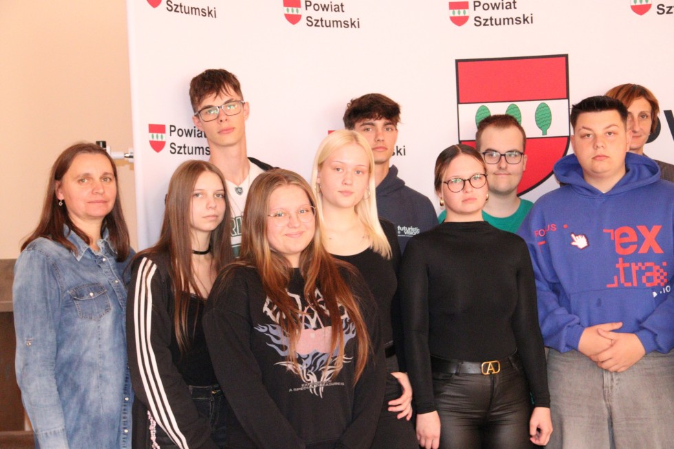 Jakub Wichowski ponownie przewodniczącym Młodzieżowej Rady Powiatu Sztumskiego.