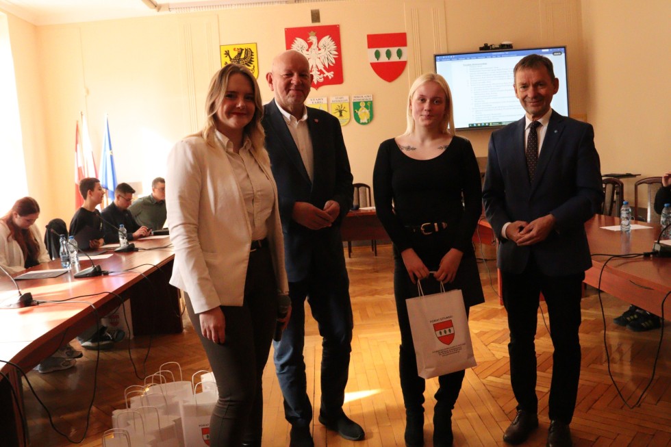Jakub Wichowski ponownie przewodniczącym Młodzieżowej Rady Powiatu Sztumskiego.