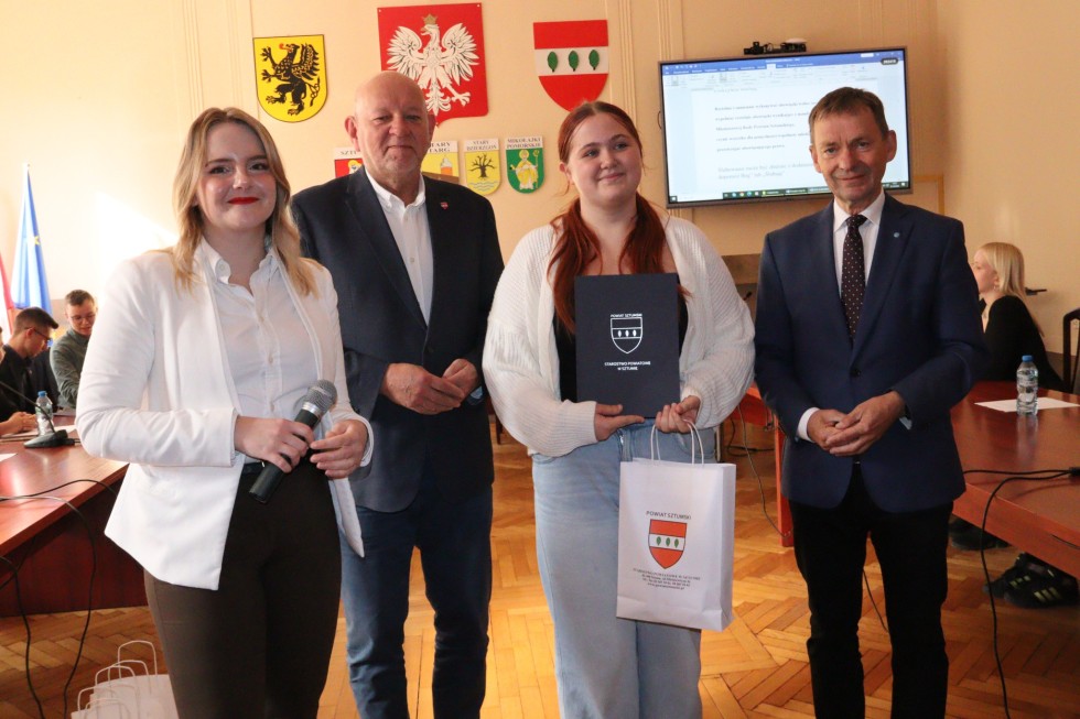 Jakub Wichowski ponownie przewodniczącym Młodzieżowej Rady Powiatu Sztumskiego.