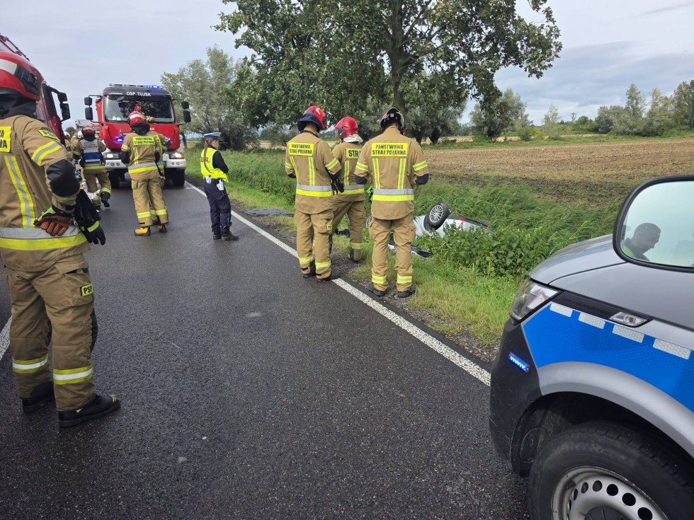 W weekend dwa groźne zdarzenia na drogach powiatu nowodworskiego.