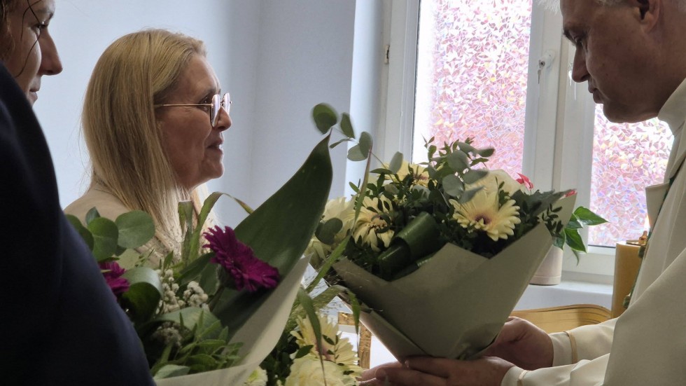 Relikwie Błogosławionej Rodziny Ulmów w malborskim hospicjum. Za nami pierwsza msza w nowej kaplicy