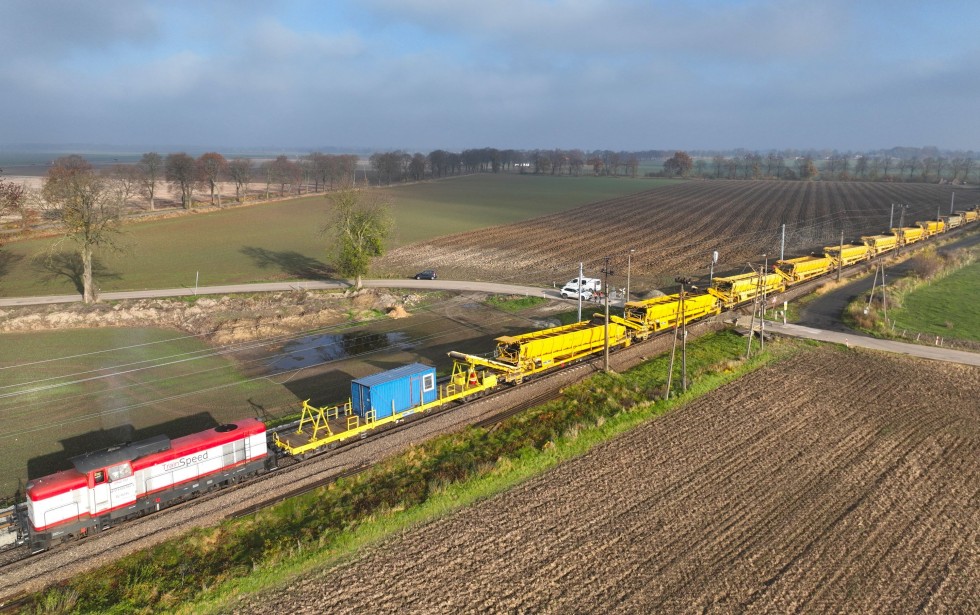 Kolej Malbork–Elbląg przyspieszy do 160 km/h. Ruszył kolejny etap prac