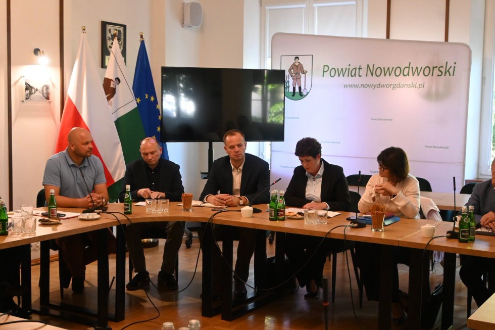 Bezpieczeństwo mieszkańców i turystów. Służby podsumowały sezon letni w powiecie nowodworskim