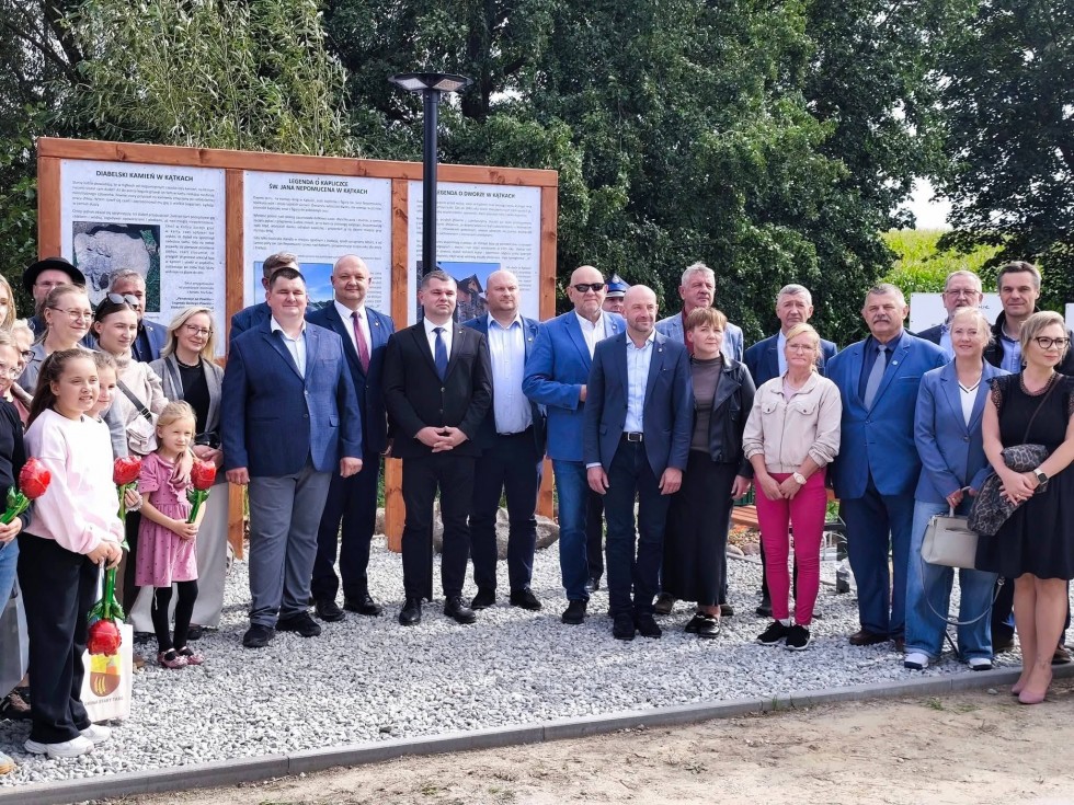 Trzy legendy, jeden wyjątkowy Plac Opowieści. Kątki mają nową atrakcję dla mieszkańców i turystów