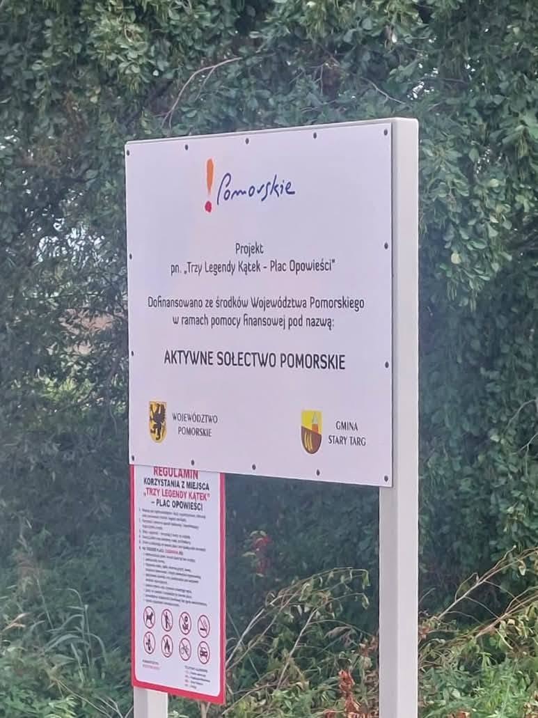 Trzy legendy, jeden wyjątkowy Plac Opowieści. Kątki mają nową atrakcję dla mieszkańców i turystów