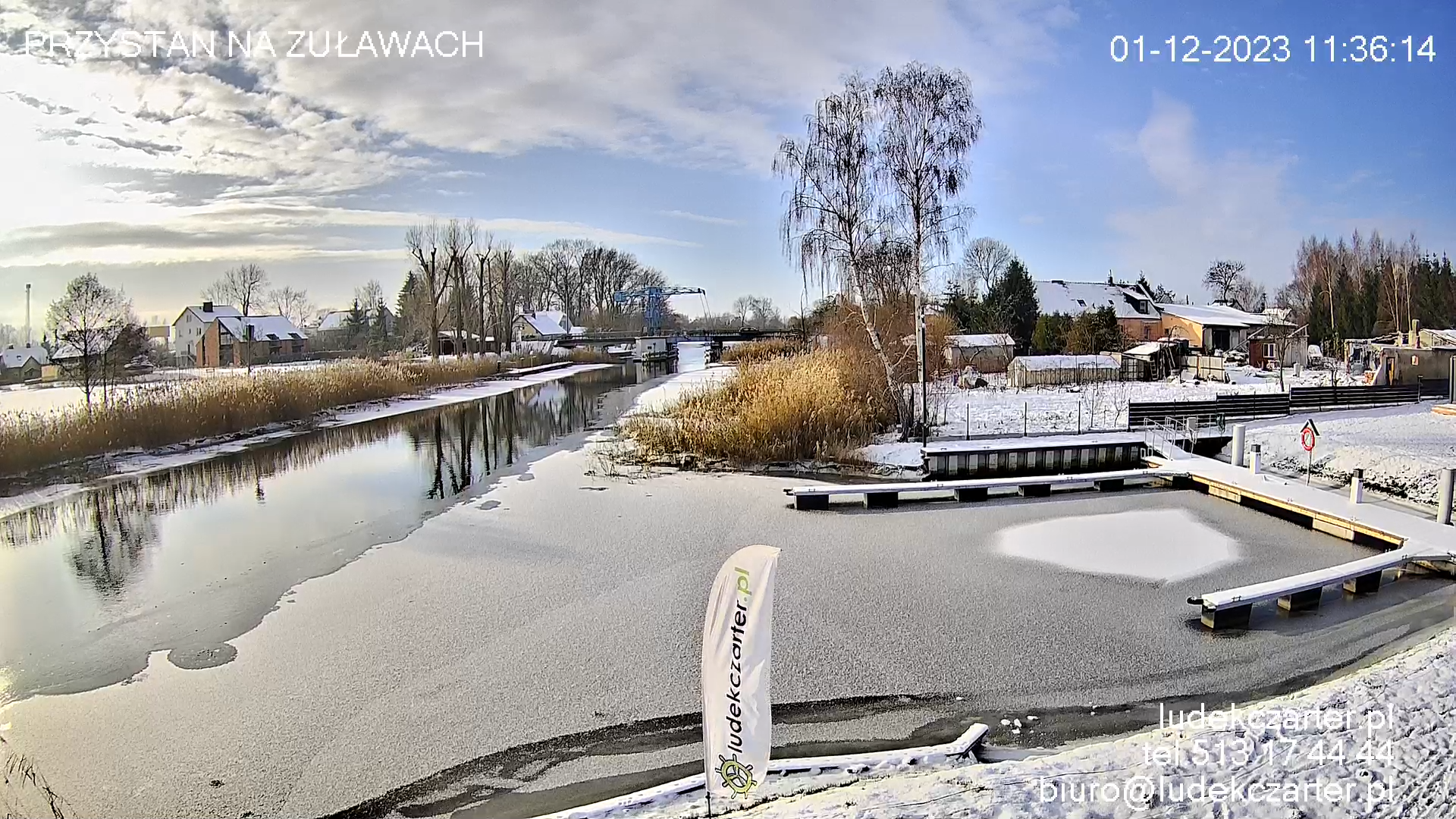 LUDEKCZARTER - Rybina - Czarter jachtów Pętla Żuławska – kamera&#8230;