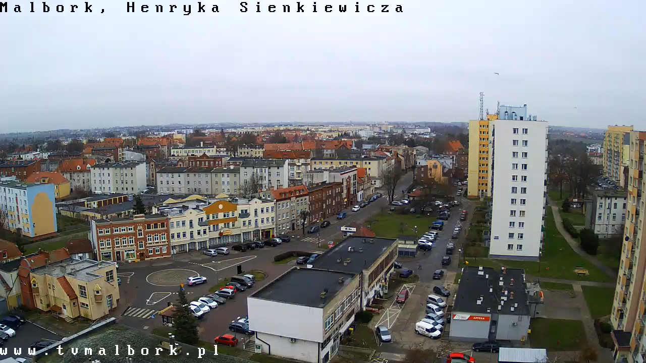 Malbork. Rondo Jasna - Henryka Sienkiewicza