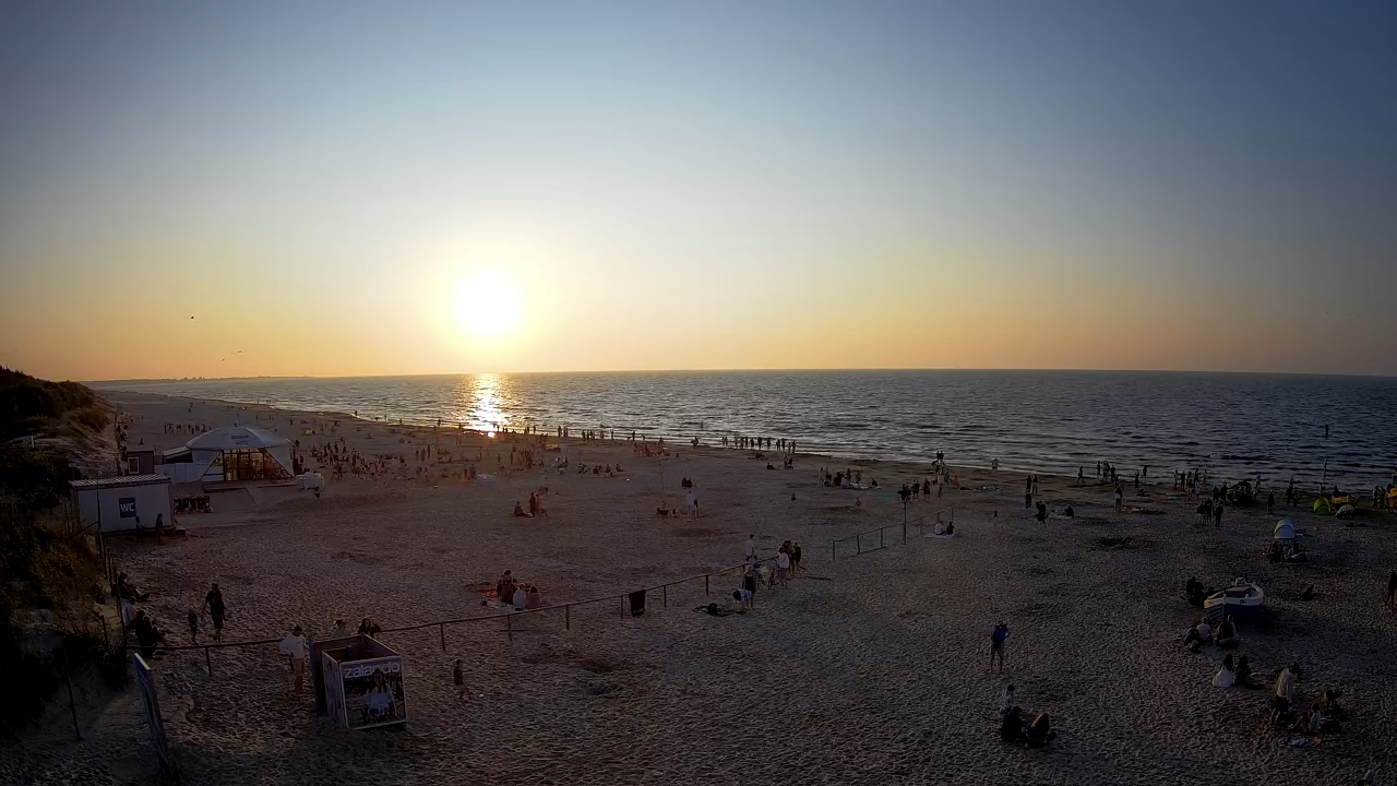 Jantar plaża live. Pogoda w Jantarze. Kamery nad Morzem Bałtyckim 