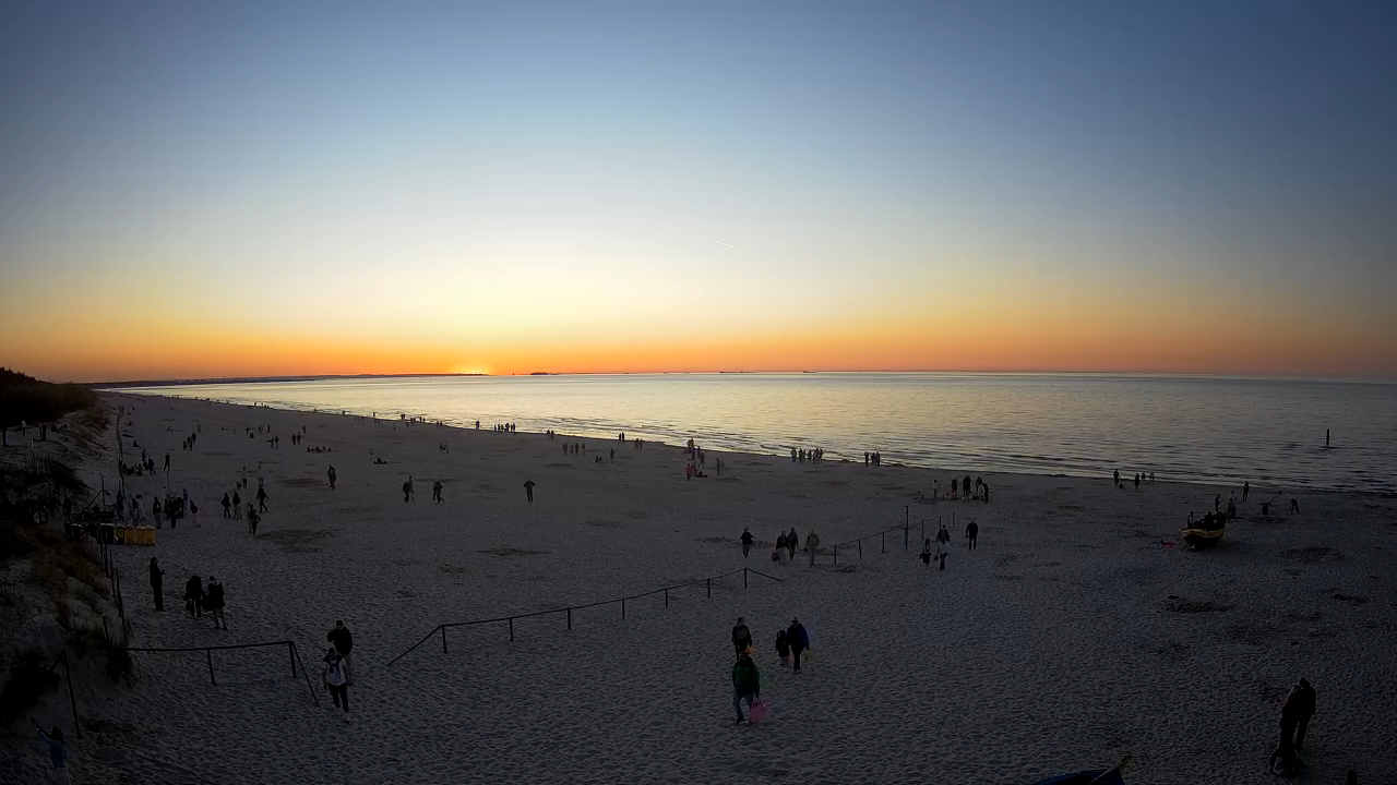Jantar Plaża, pogoda i morze na żywo! Sprawdź warunki zanim przyjedziesz…