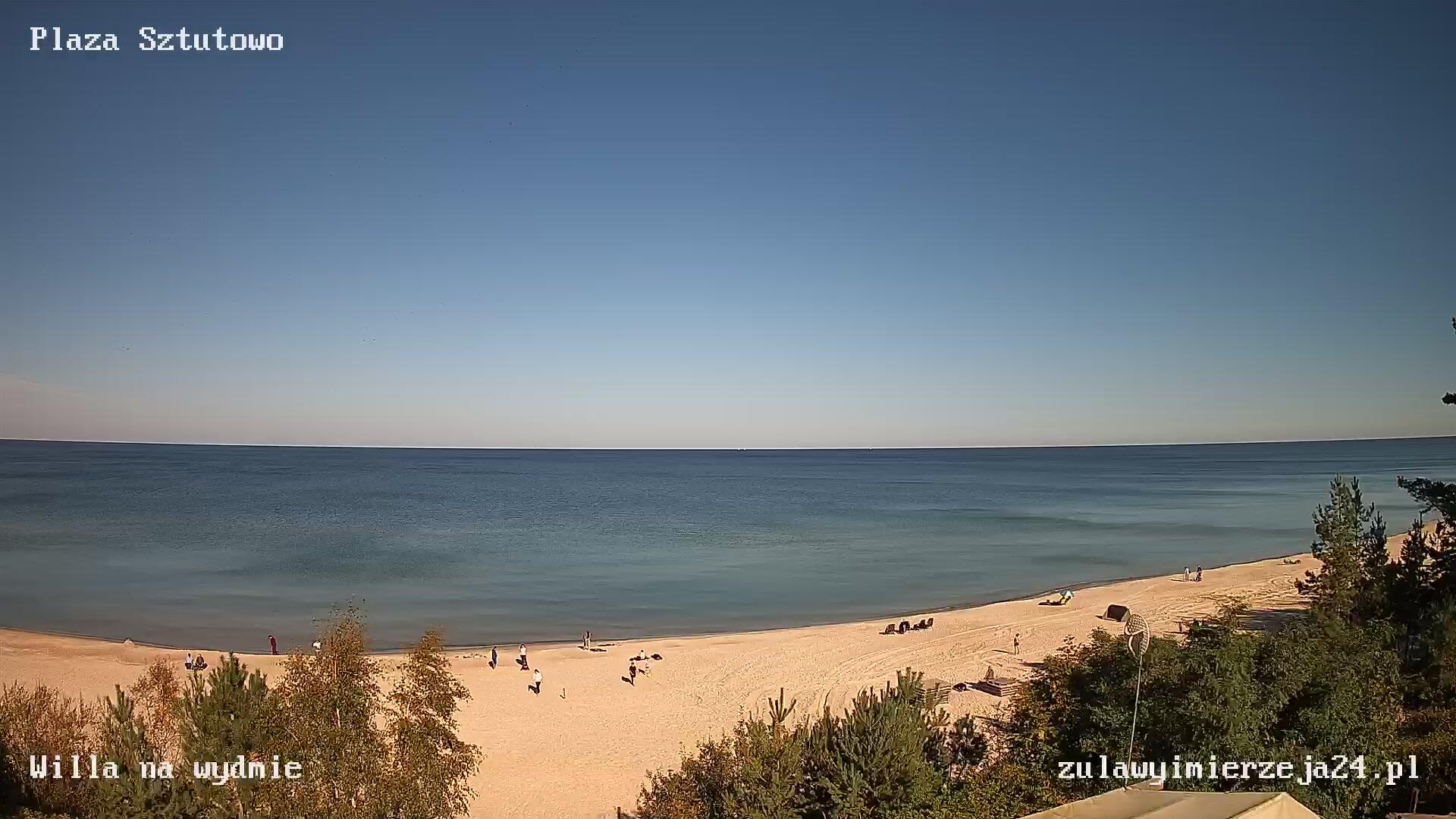 Podgląd: Sztutowo plaża. Kamera na żywo wejście nr 60 #sztutowo #plaża 