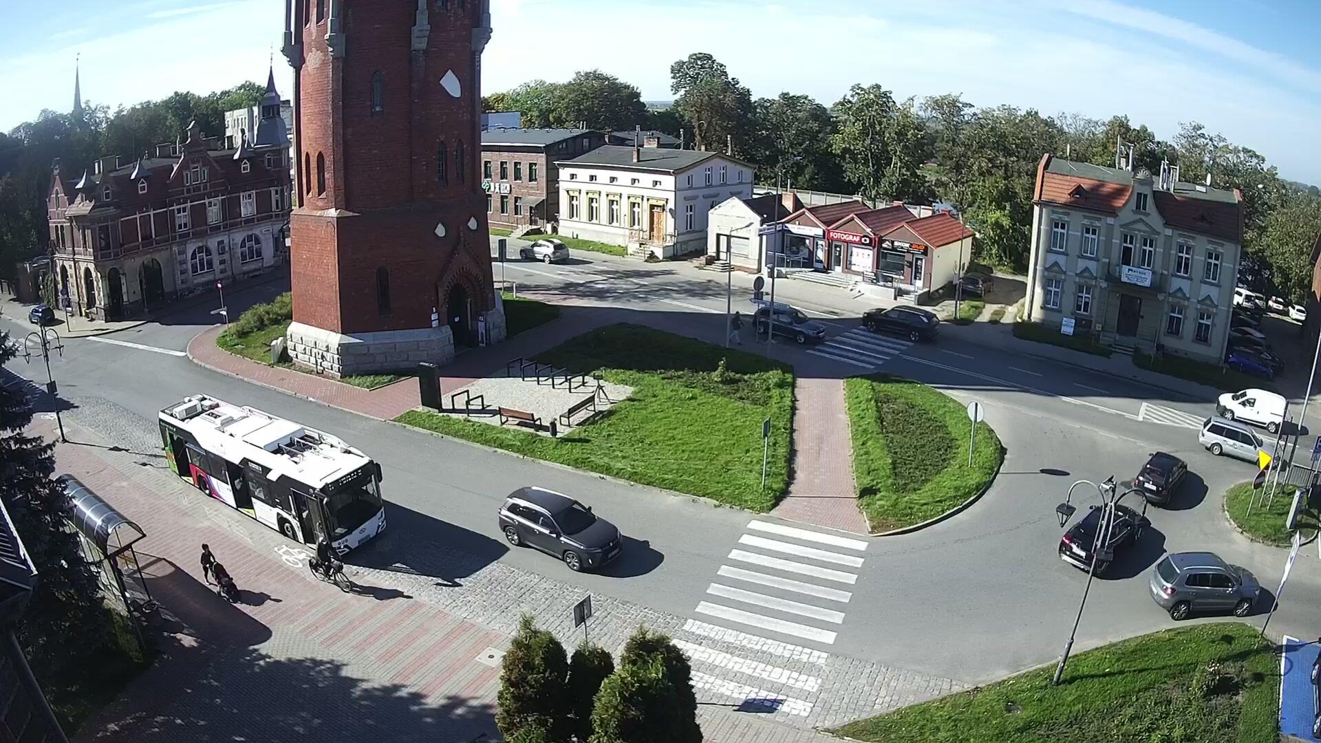 Podgląd: Wieża Ciśnień, 82-200 Malbork - Plac Słowiański, Stefana Żeromskiego, Juliusza Słowackiego kamera na żywo